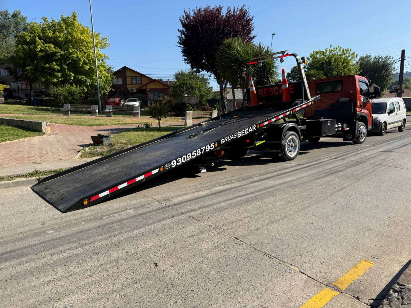 servicio de grúas becar